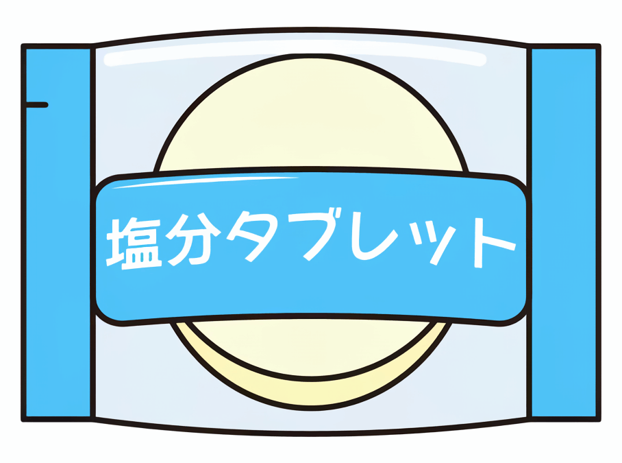 【暑さ対策の必需品！】塩分タブレットの活用と落とし穴