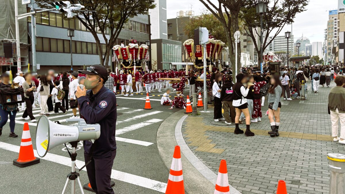 第52回堺まつり 本祭:まちと人をつなぐ、横断歩道の最前線で