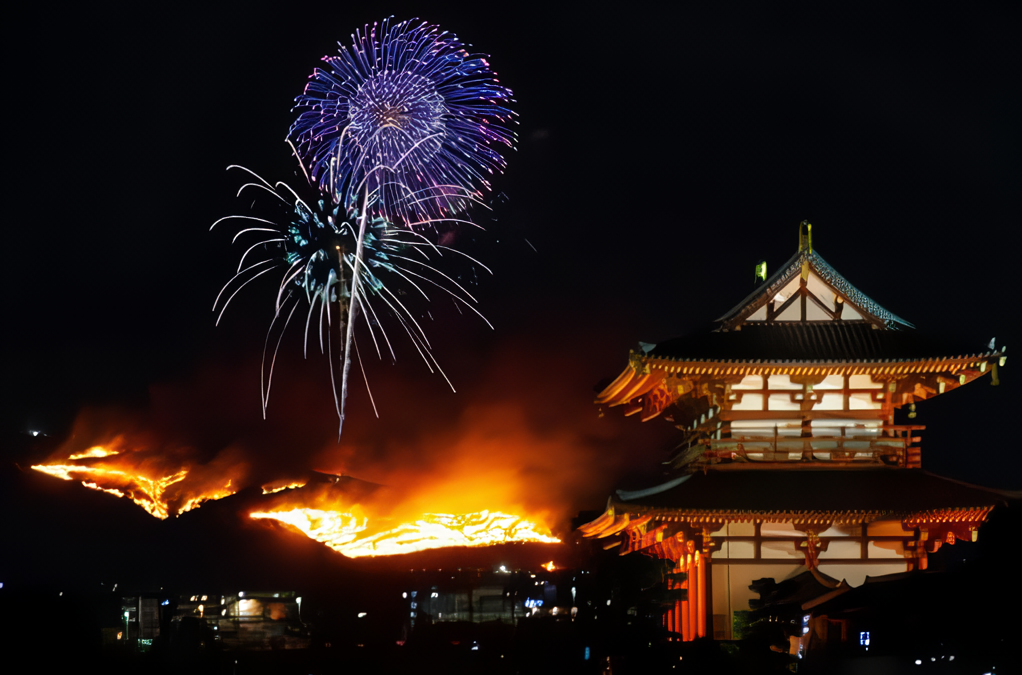 【若草山焼き】 雑踏が起きなくても油断しない理由